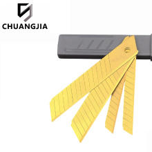 Casado de titânio Snap Off Utility Knife Blades